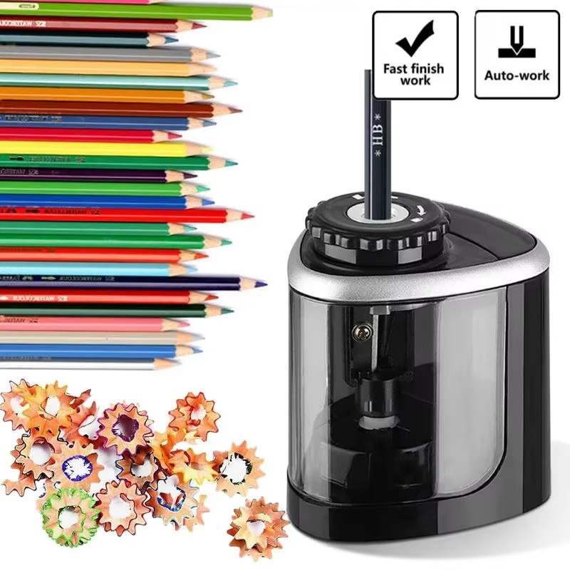 Electric Pencil Sharpener Usb - Portable Electric Sharpener Automatic Pencil Sharpener