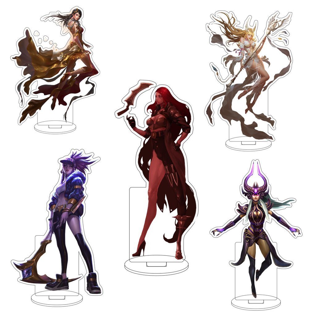 Desk Accessories - 16CM Anime Yasuo Kai'Sa Seraphine Akali