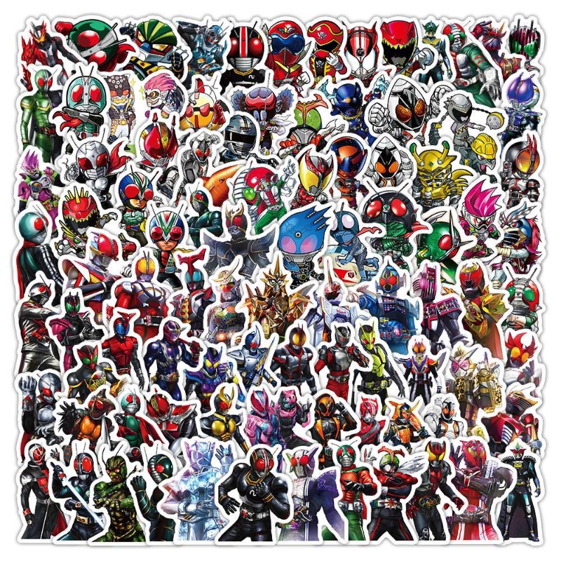 Desk Accessories - 103Pcs Kamen Rider Ins Aesthetic Cute