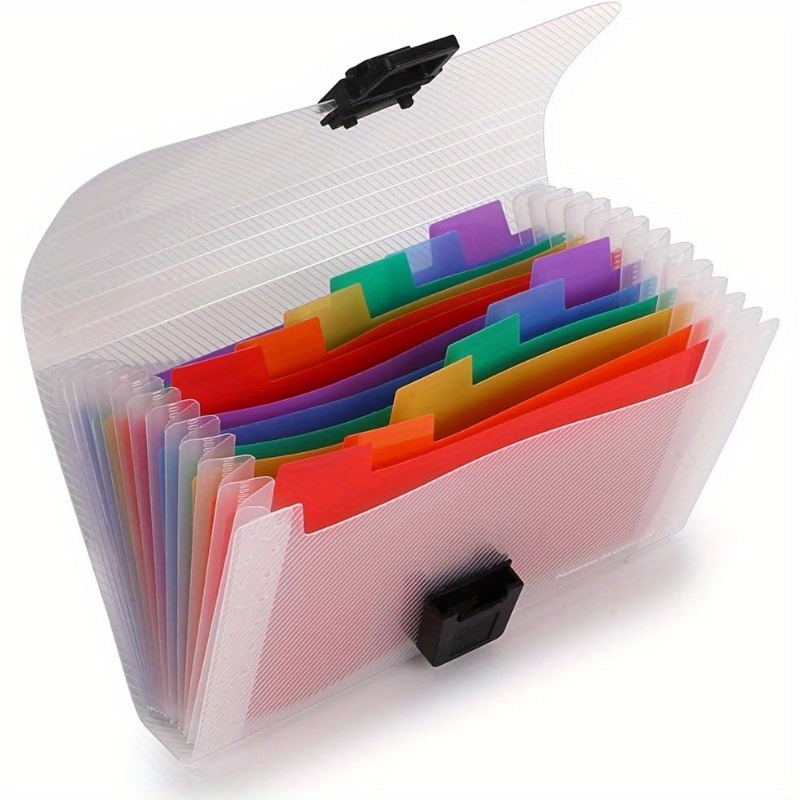A6 Expanding File Organizer 13 - огляд і ціна Expandable Accordion File Folder 13 Pockets