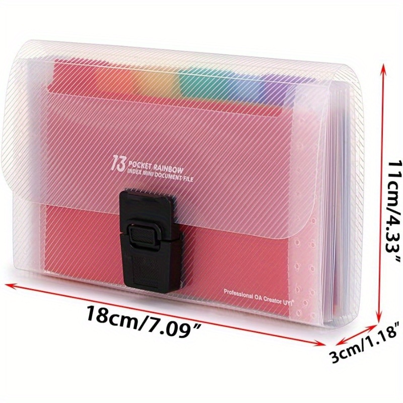 A6 Expanding File Organizer 13 - огляд і ціна Expandable Accordion File Folder 13 Pockets