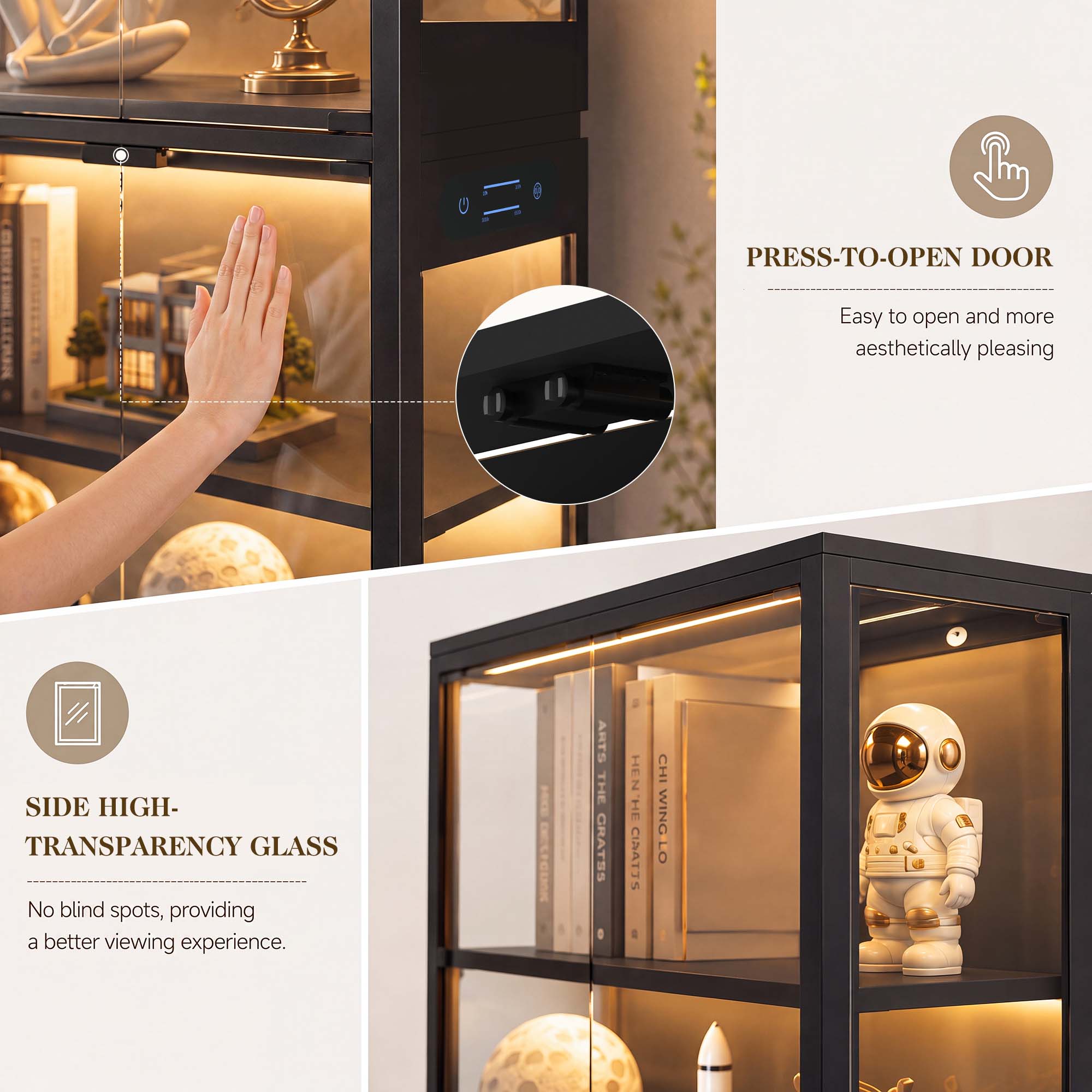 TCGBKAF 5‑Tier Display Cabinet - огляд і ціна Office Furniture