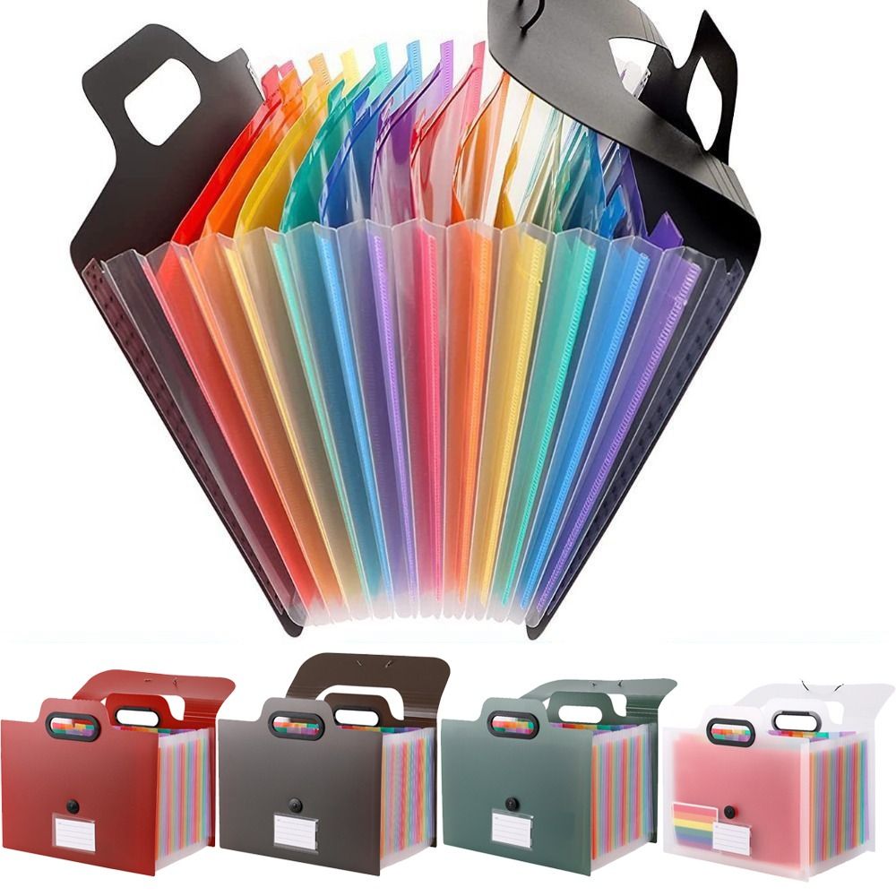 13/25 Pocket Accordion File Or - огляд і ціна Expandable Accordion File Folder 13 Pockets