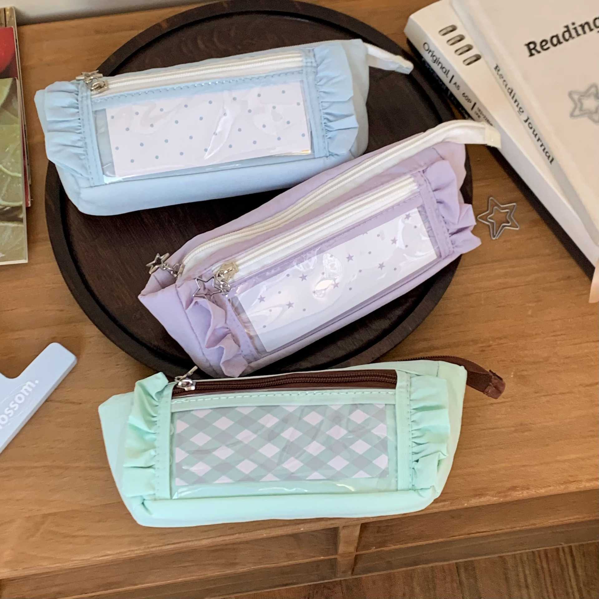 Cute Big Capacity Pencil Case  - огляд і ціна Aesthetic Large Pencil Case Pouch
