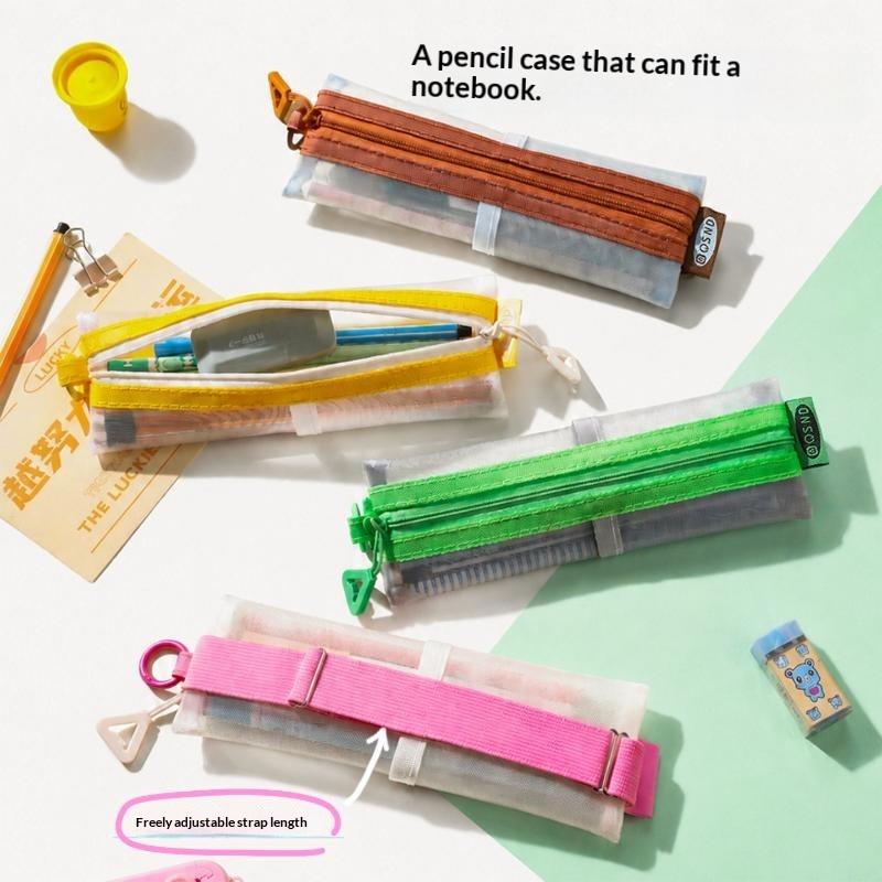 Transparent Mesh Pencil Pouch  - огляд і ціна Clear Mesh Pencil Pouch For Exam