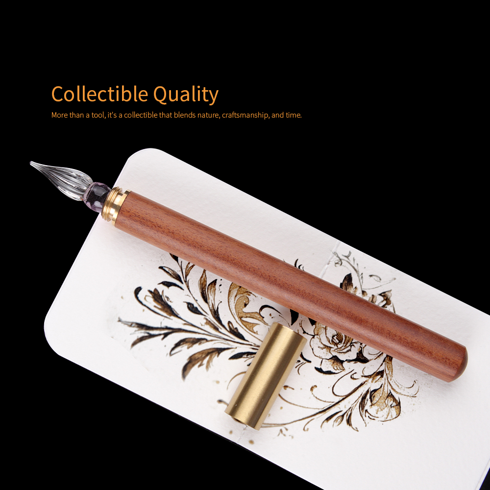 SeamiArt 1pc Wood Handle Glass - огляд і ціна Writing Tools