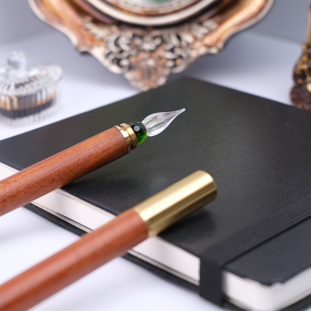 SeamiArt 1pc Wood Handle Glass - огляд і ціна Writing Tools