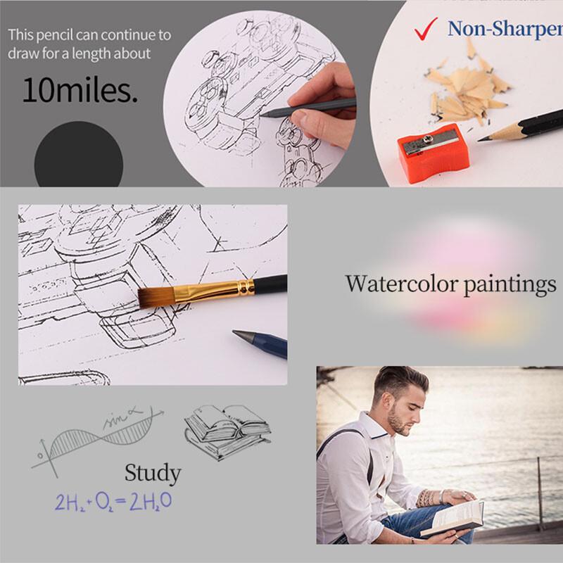 39pcs/set Creative Metal Penci - огляд і ціна Writing Tools
