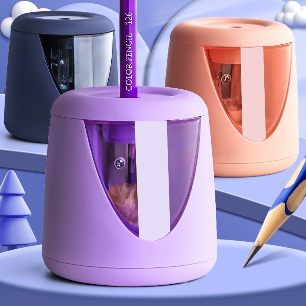 with Decorative Sticker Batter - огляд і ціна Electric Pencil Sharpener Usb
