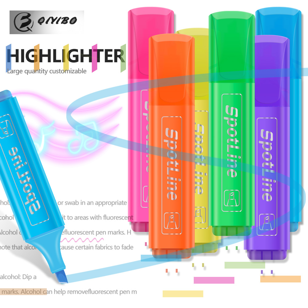 4/6 Pcs/set Pastel Flat Single - огляд і ціна Pastel Highlighter Set Double Ended