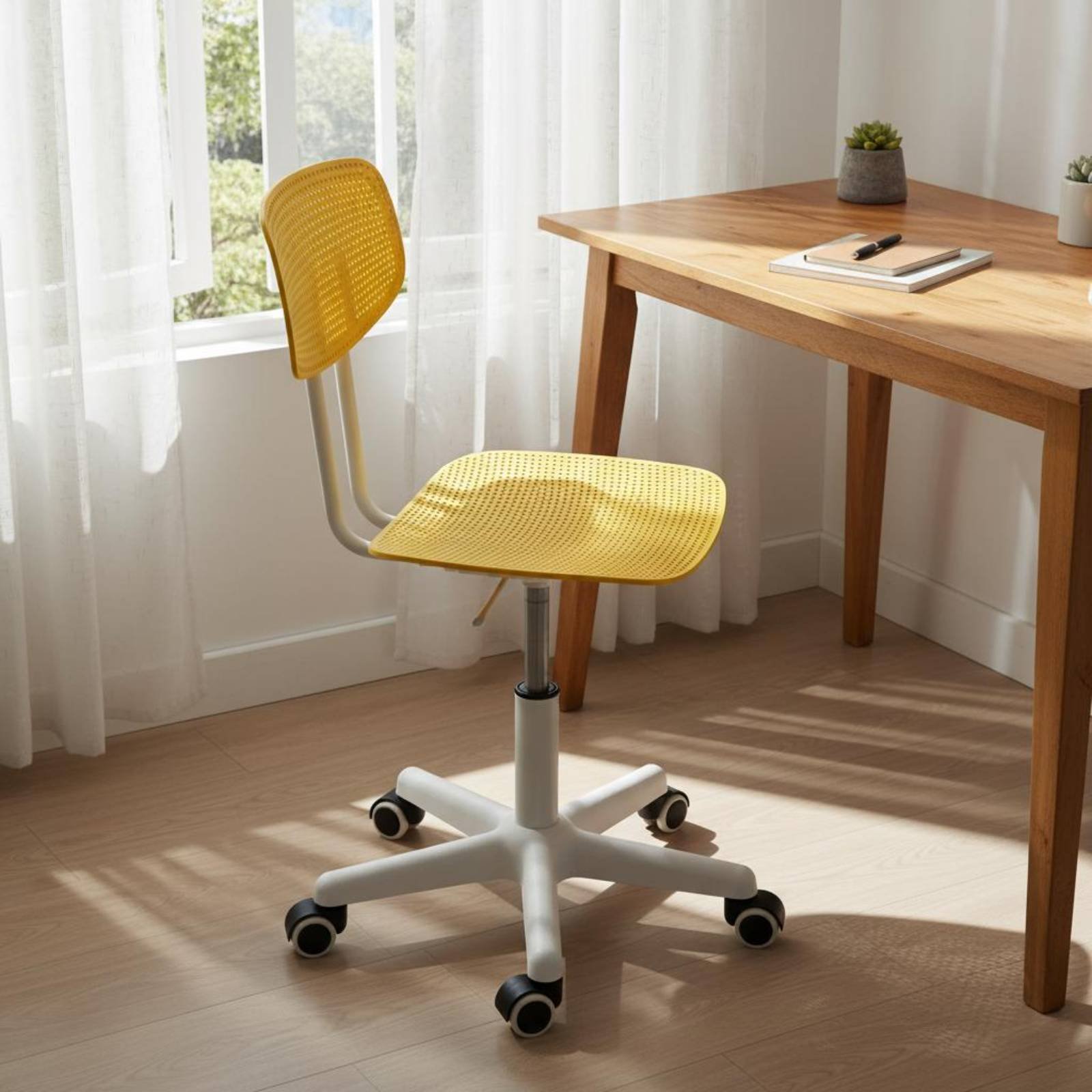 Adjustable Rolling Desk Chair  - огляд і ціна Office Furniture