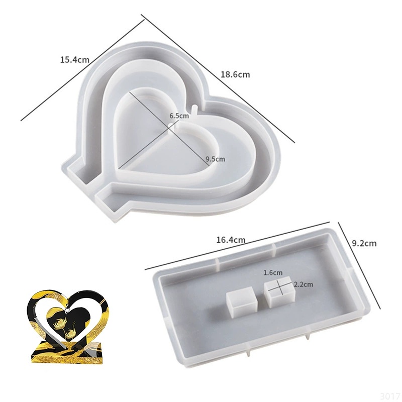 Letter Mm Epoxy Resin Silicone - огляд і ціна Writing Tools