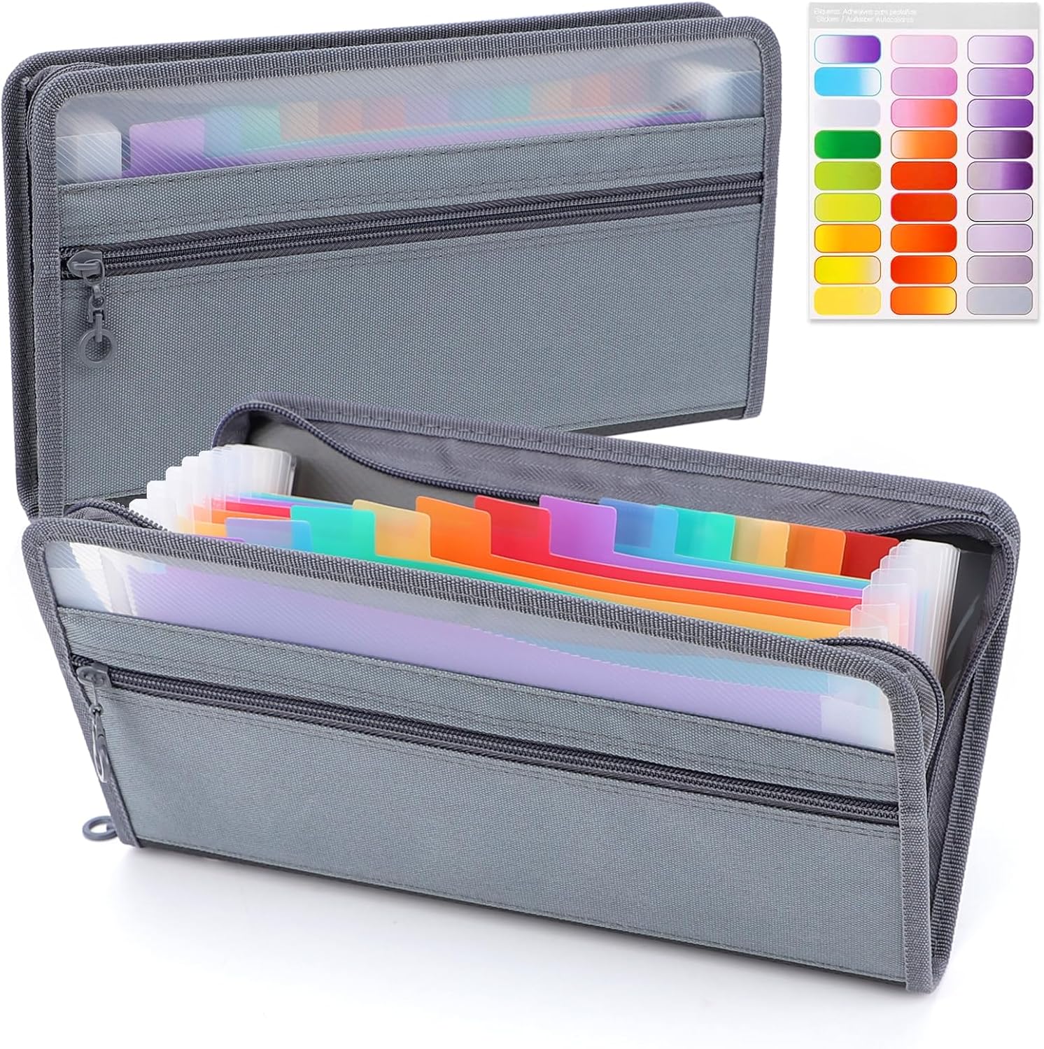 Small Accordion A6 File Organi - огляд і ціна Expandable Accordion File Folder 13 Pockets