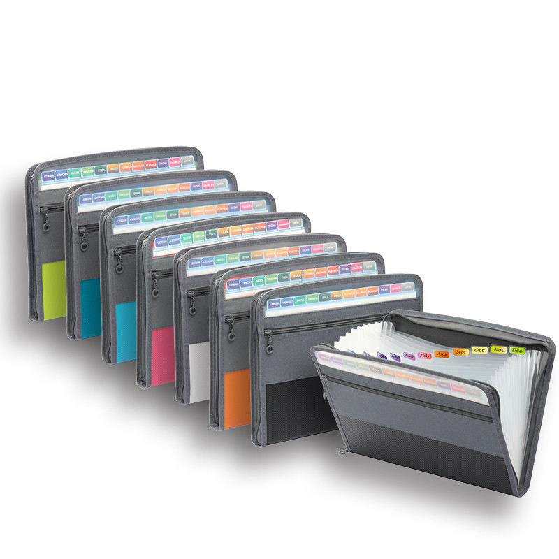 Accordion File Organizer with  - огляд і ціна Expandable Accordion File Folder 13 Pockets