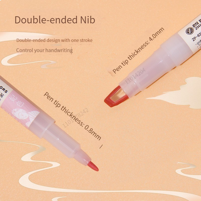 5pcs/set Double Tip Highlighte - огляд і ціна Pastel Highlighter Set Double Ended
