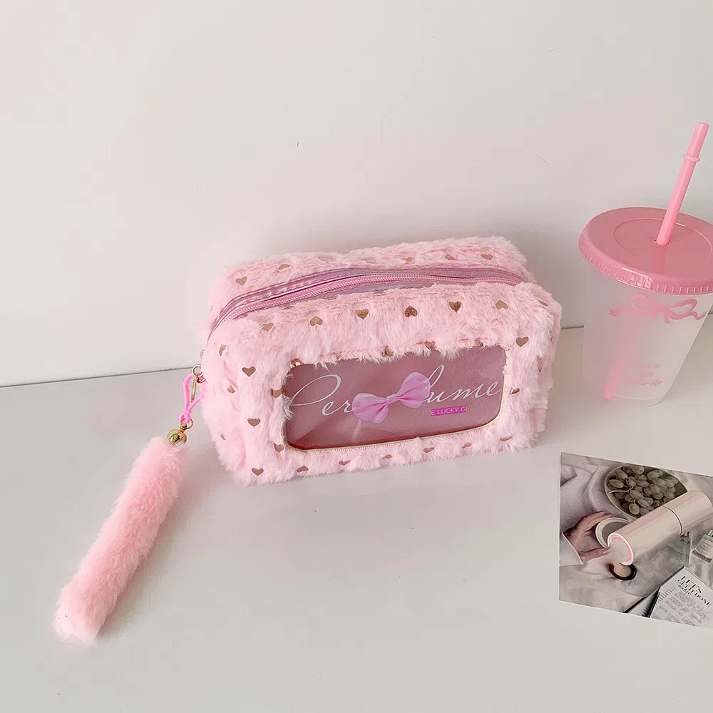 PVC Y2K Bow Stationery Bag Des - огляд і ціна Aesthetic Large Pencil Case Pouch