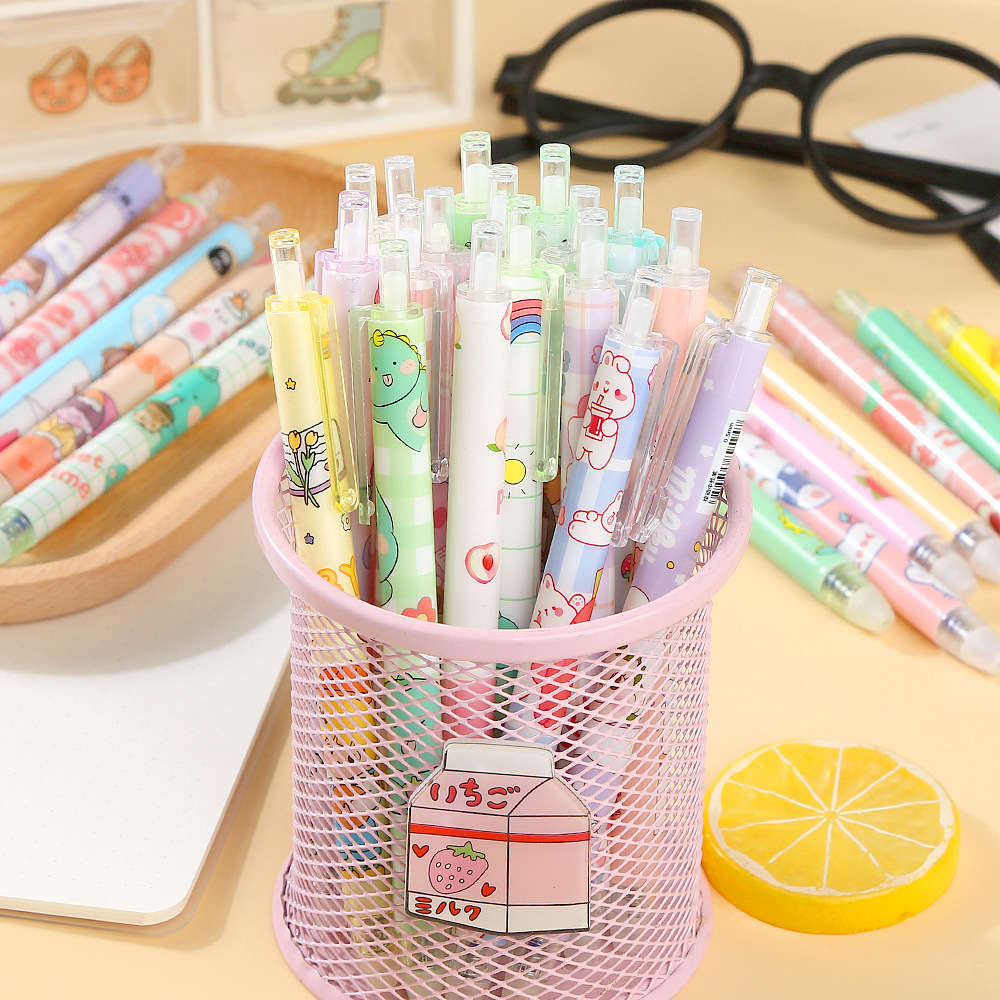 20Pcs/Lot Cute Kawaii Erasable - огляд і ціна Retractable Eraser Pen Click