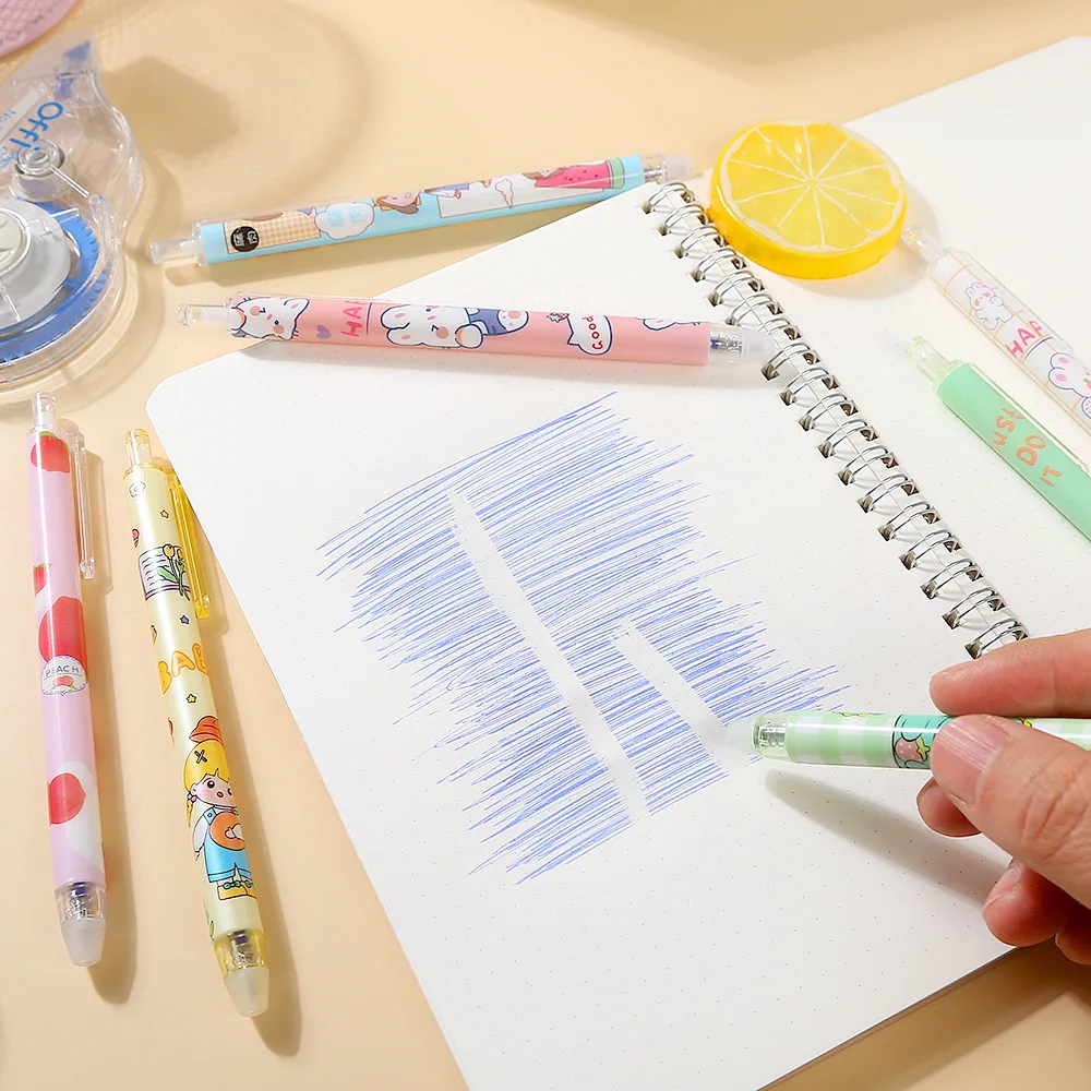 20Pcs/Lot Cute Kawaii Erasable - огляд і ціна Retractable Eraser Pen Click
