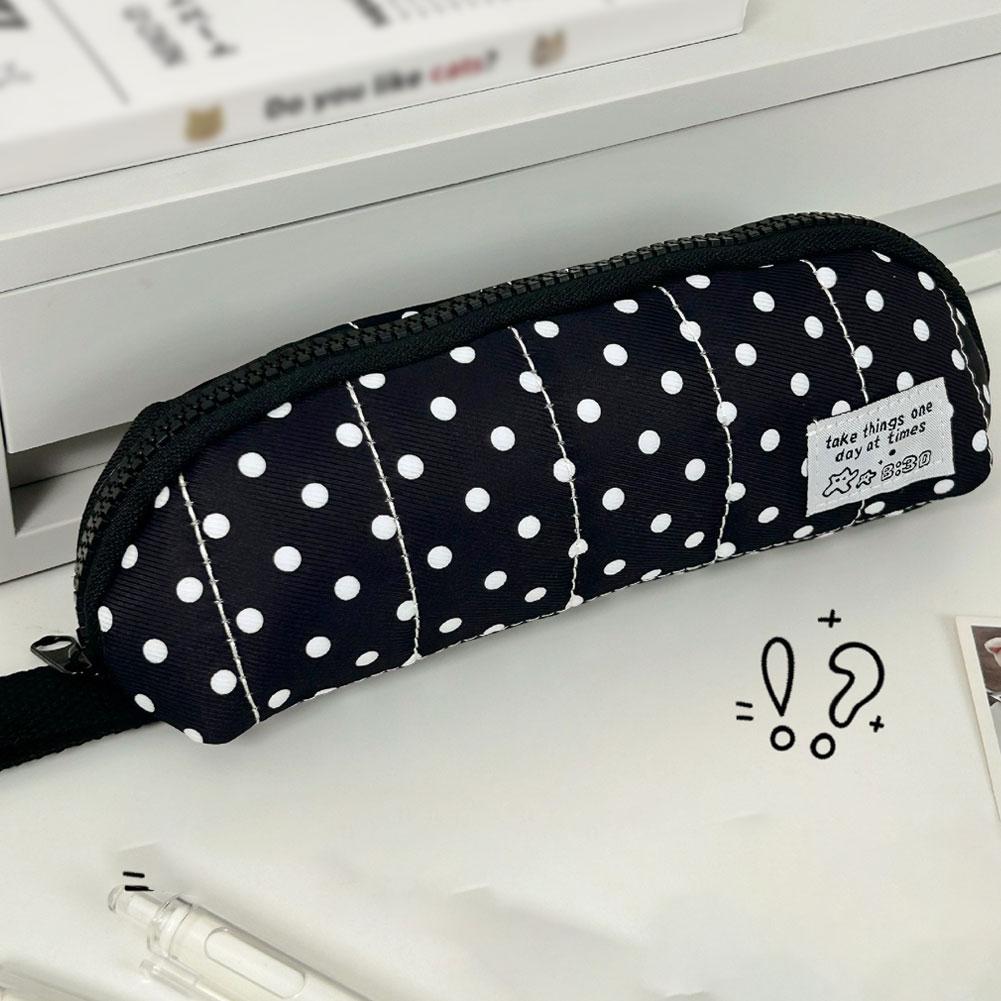 Aesthetic Polka Dot Pencil Cas - огляд і ціна Aesthetic Large Pencil Case Pouch