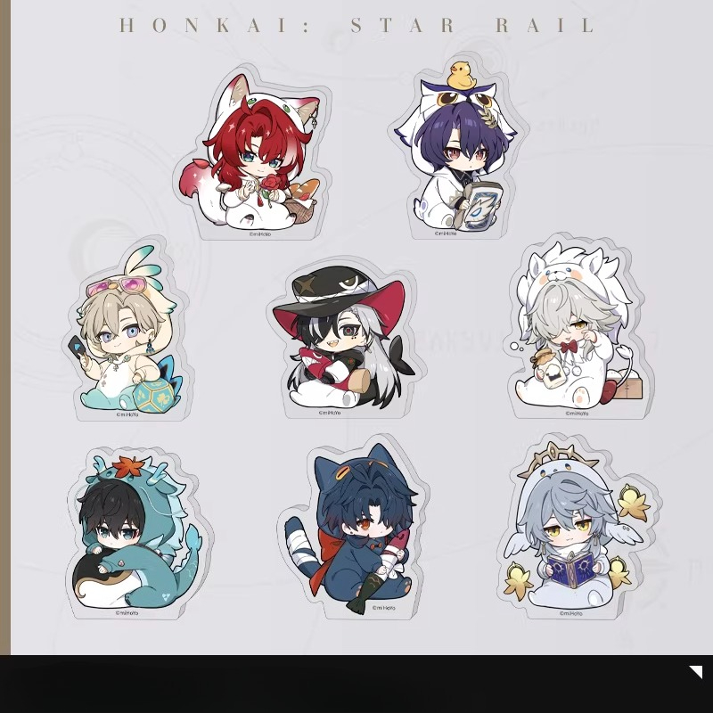 Honkai Star Rail Mini Acrylic  - огляд і ціна Desk Accessories