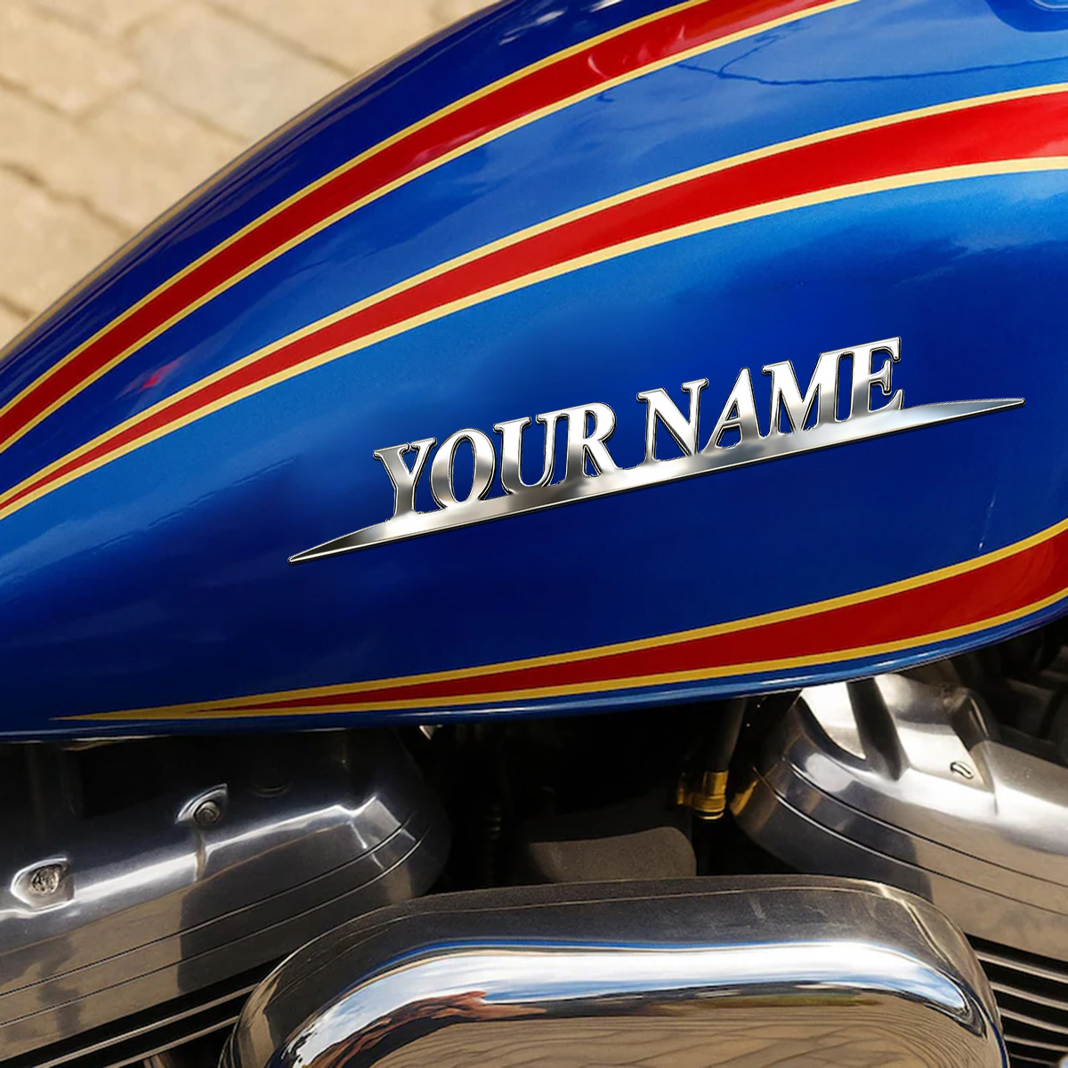 Metal Trendy YOUR NAME Sticker - огляд і ціна School Supplies