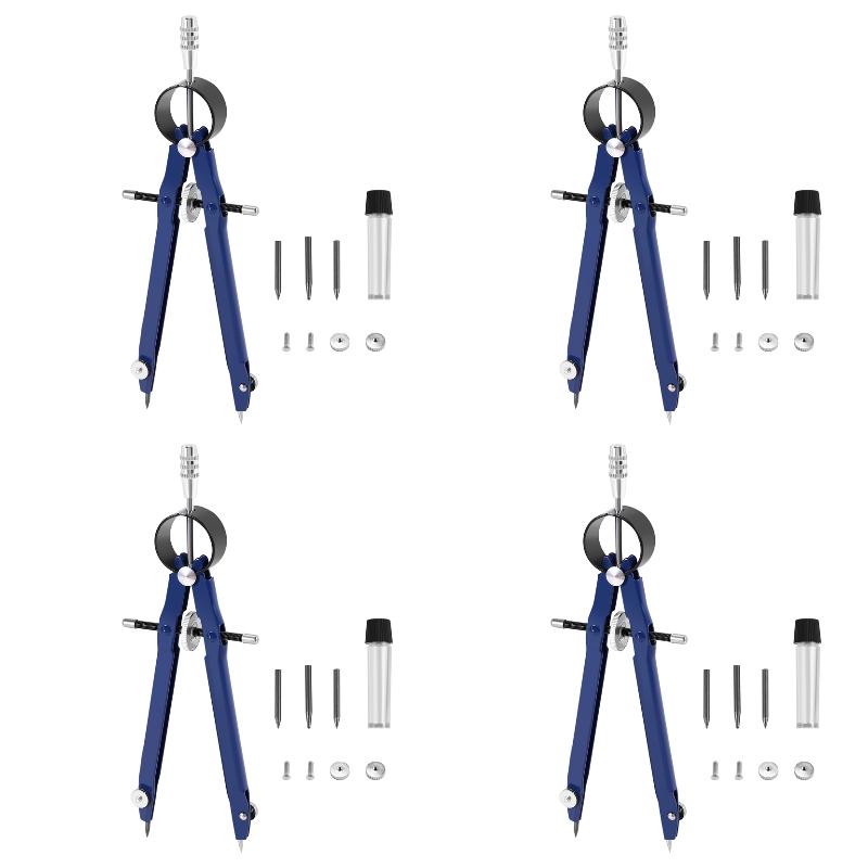 4pack X((Professional Compass, - огляд і ціна Math Geometry Set With Compass