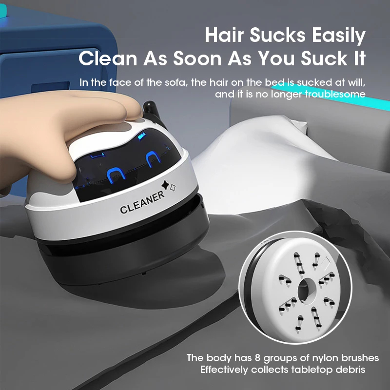 Mini USB Rechargeable Desktop  - огляд і ціна Mini Desktop Vacuum Cleaner For Eraser Dust