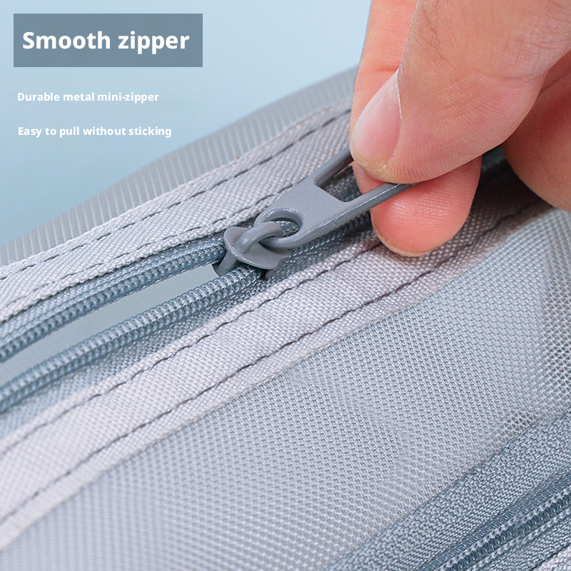 Double Layer Transparent Mesh  - огляд і ціна Clear Mesh Pencil Pouch For Exam
