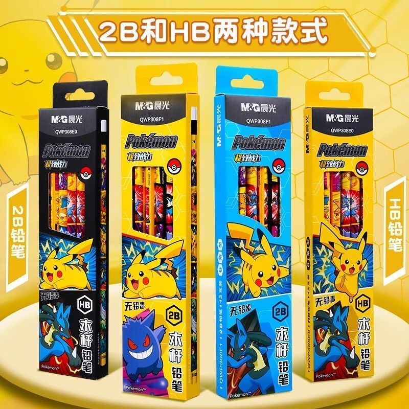 Pokémon Wooden Pencil for Elem - огляд і ціна Writing Tools
