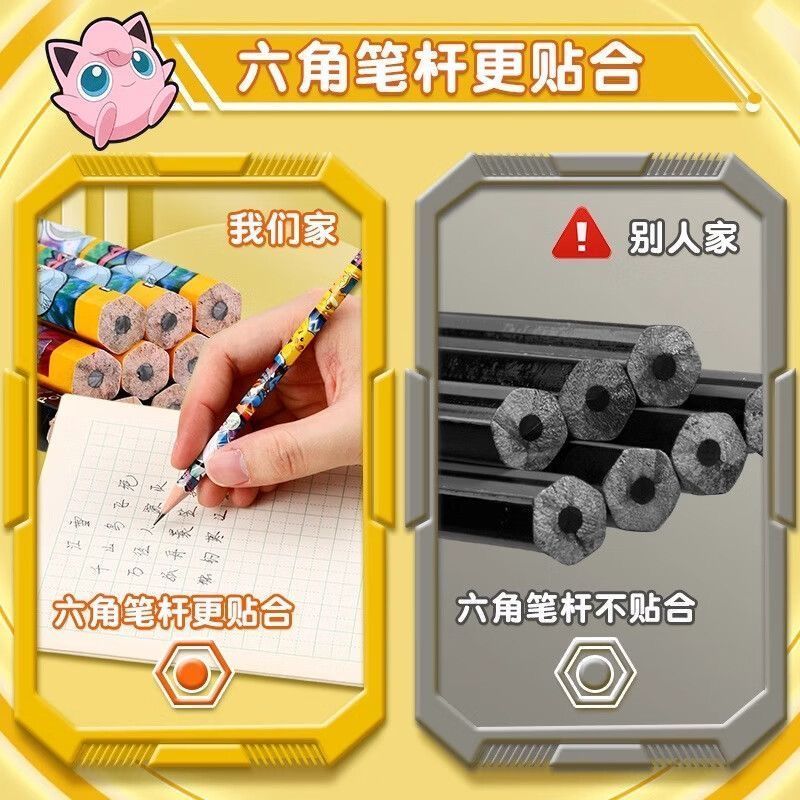Pokémon Wooden Pencil for Elem - огляд і ціна Writing Tools