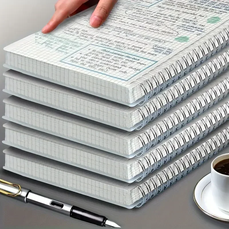 A5 Grid Notepad Spiral Bound S - огляд і ціна Spiral Bound Grid Notebook A5