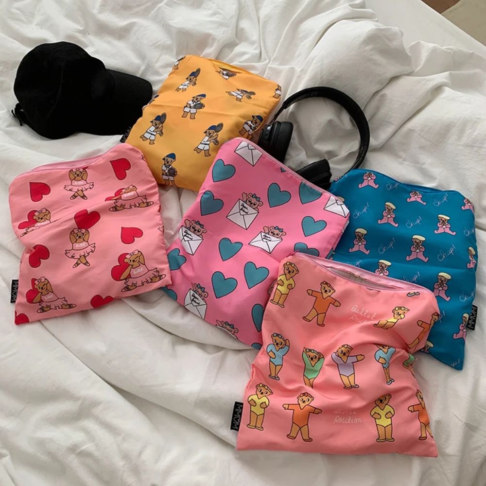 Cute Kawaii Makeup Bag Bear Pa - огляд і ціна Stationery