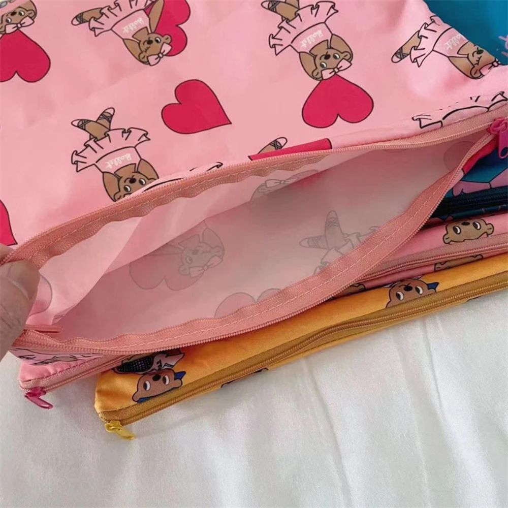 Cute Kawaii Makeup Bag Bear Pa - огляд і ціна Stationery