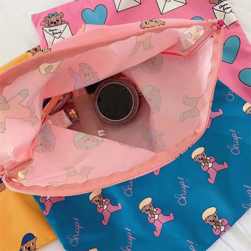 Cute Kawaii Makeup Bag Bear Pa - огляд і ціна Stationery