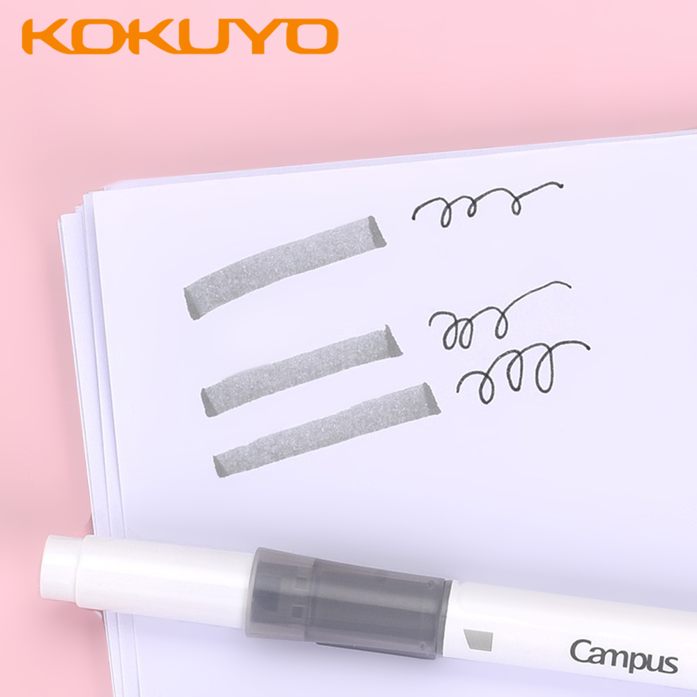 6Colors/set New Japan KOKUYO D - огляд і ціна Pastel Highlighter Set Double Ended