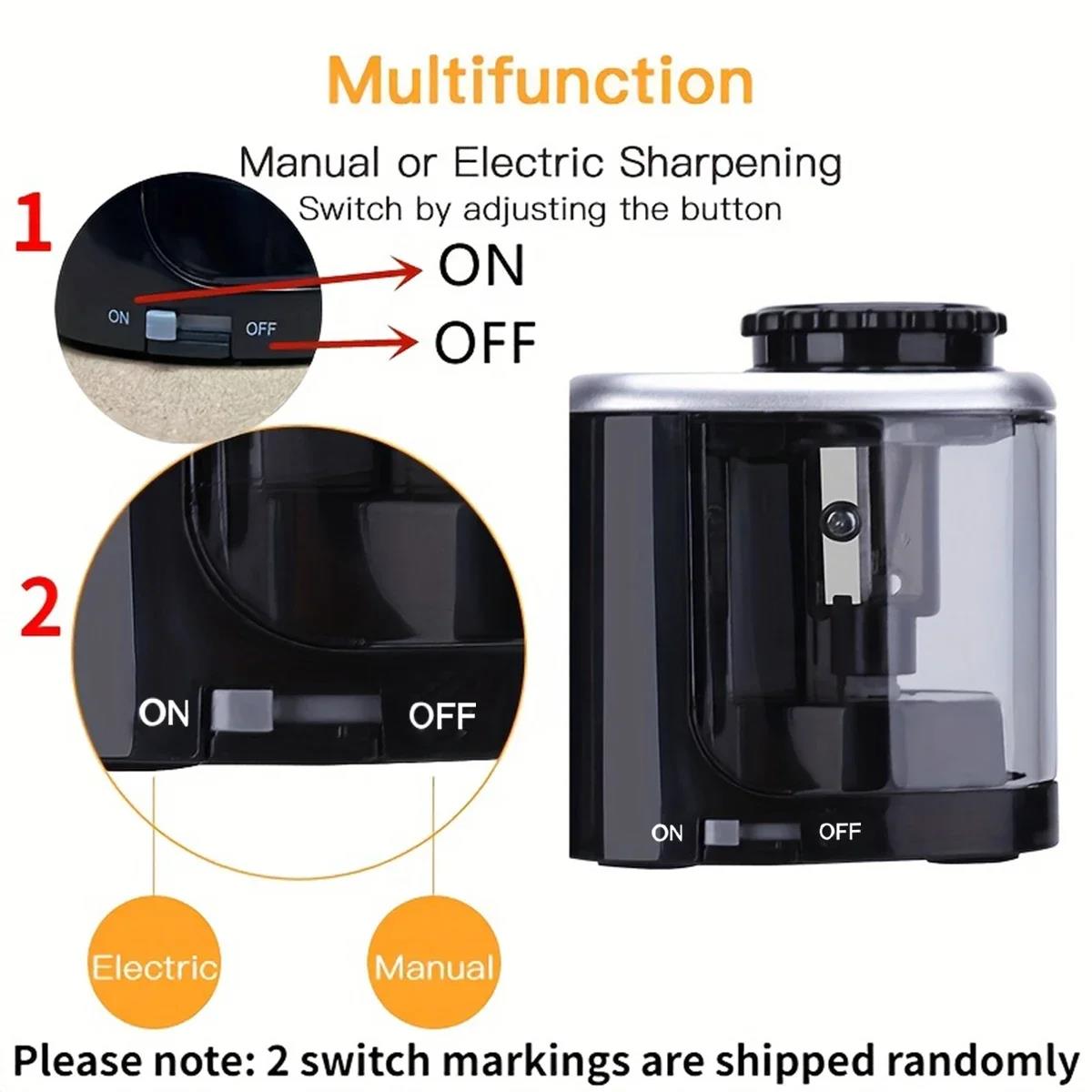 Desktop Electric Pencil Sharpe - огляд і ціна Electric Pencil Sharpener Usb