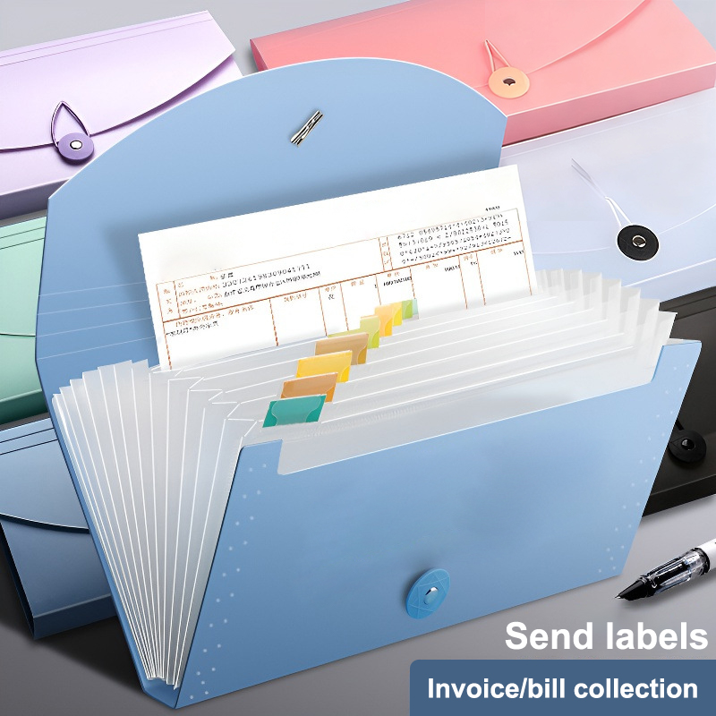 ✰✪13 Pockets Expanding File Fo - огляд і ціна Expandable Accordion File Folder 13 Pockets