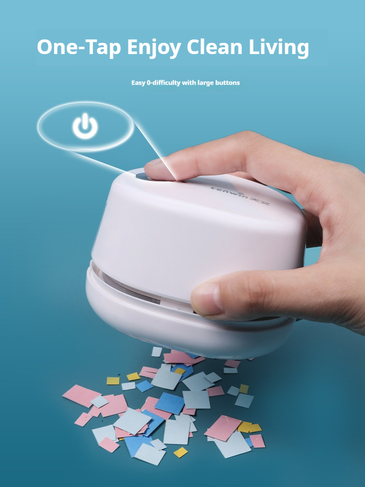 Tenwin Portable Desktop Mini V - огляд і ціна Mini Desktop Vacuum Cleaner For Eraser Dust