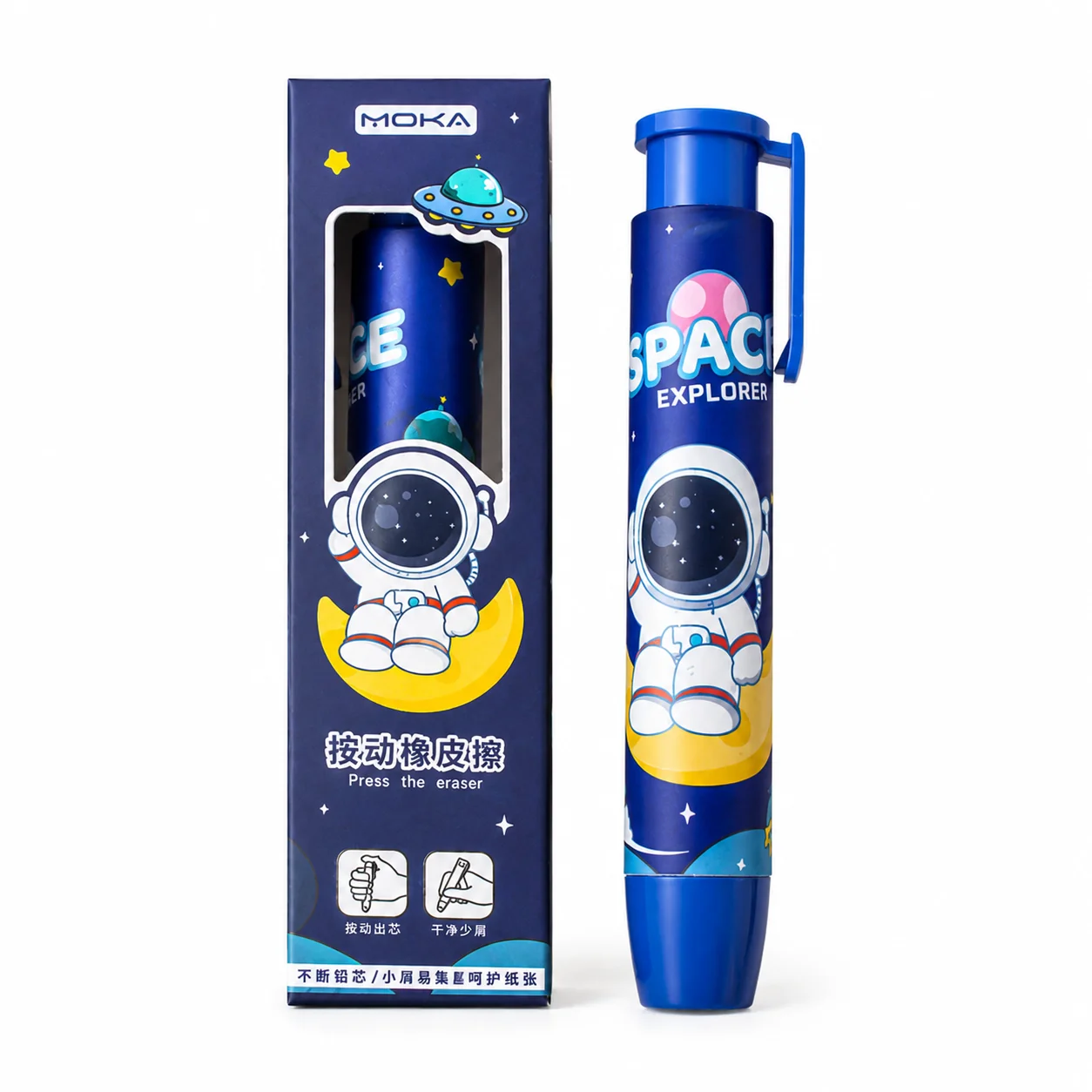 Click Eraser Pen, Retractable  - огляд і ціна Retractable Eraser Pen Click