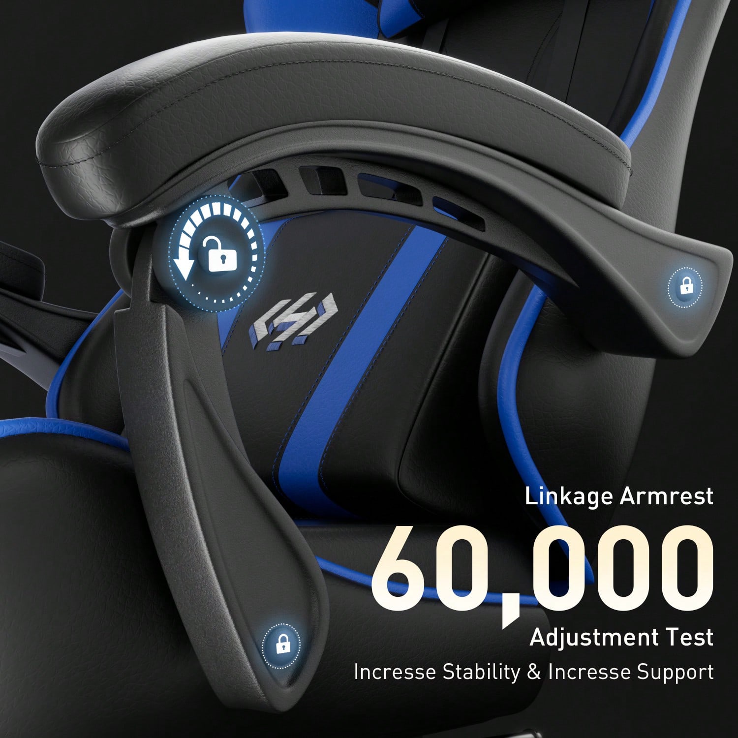 HLDIRECT Gaming Chair, Ergonom - огляд і ціна Office Furniture