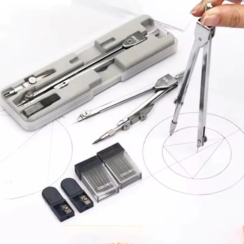 Stainless Steel Multifunctiona - огляд і ціна Math Geometry Set With Compass
