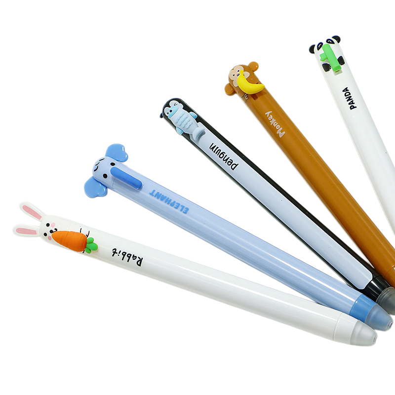 6 Pack Cute Cartoon Animal Ret - огляд і ціна Retractable Eraser Pen Click