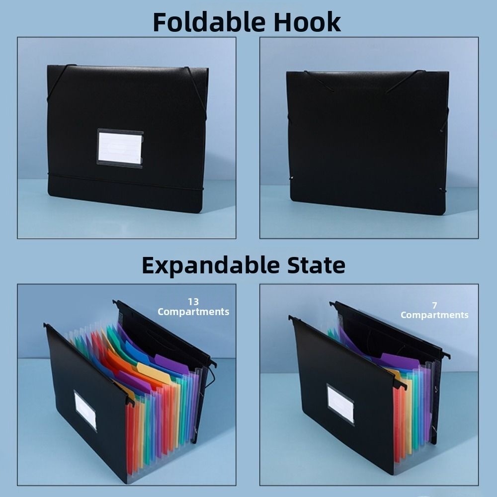 7/13 Pockets Expanding File Fo - огляд і ціна Expandable Accordion File Folder 13 Pockets