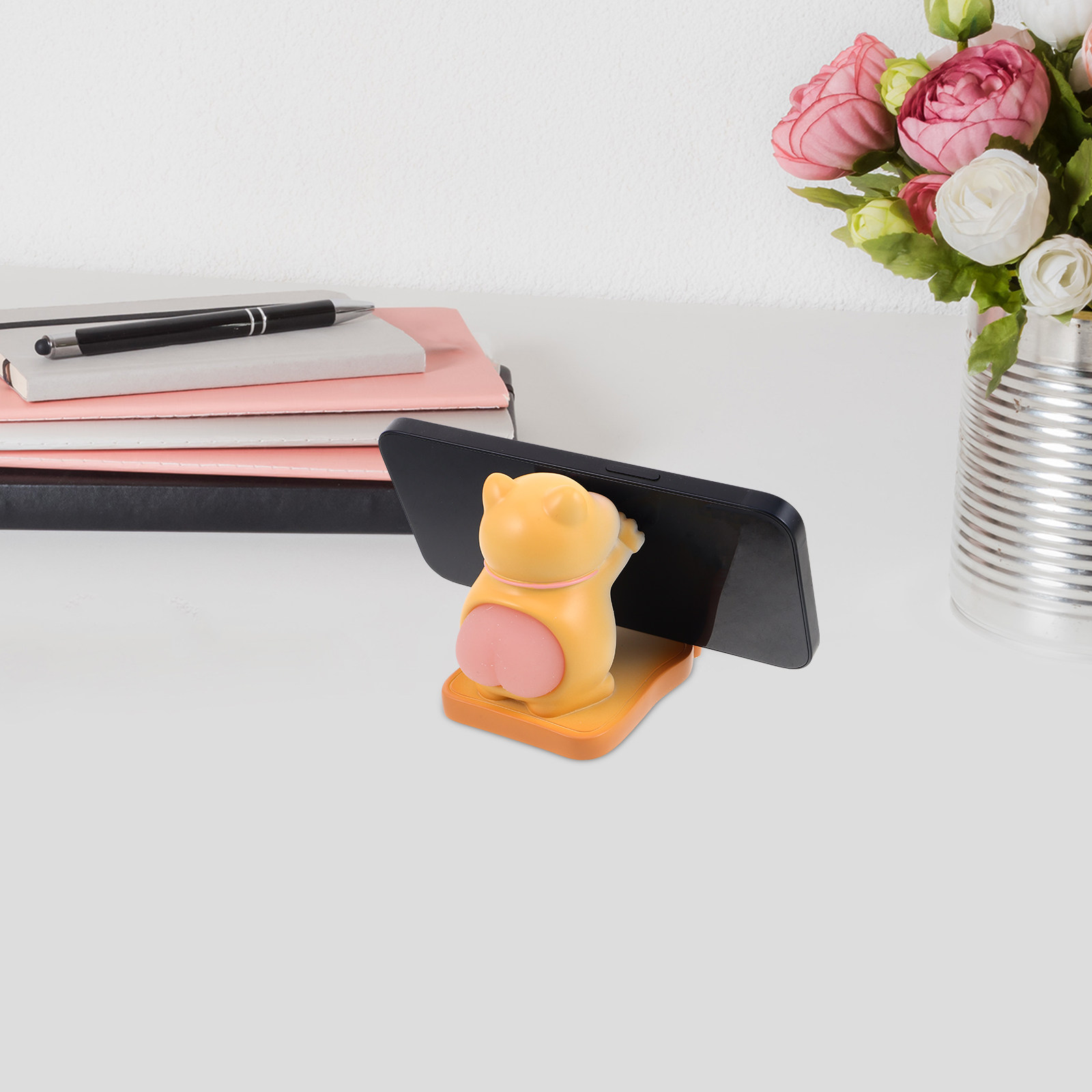 Cute Cat Phone Holder Resin Ca - огляд і ціна Desk Accessories