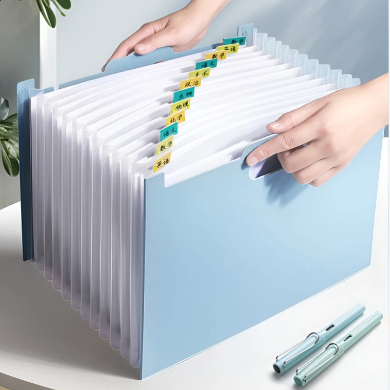 13 Pockets Accordion File Orga - огляд і ціна Expandable Accordion File Folder 13 Pockets