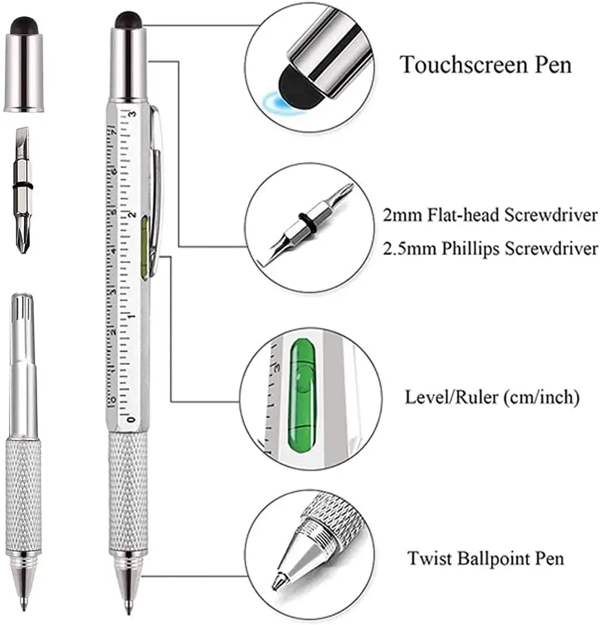 7 in 1 Multifunctional Pen Tou - огляд і ціна Writing Tools