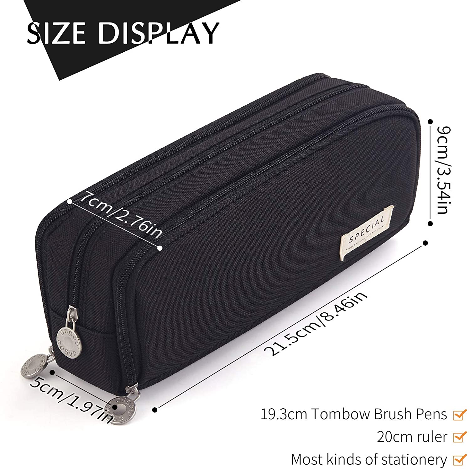 Pencil Case Large Capacity Pen - огляд і ціна Aesthetic Large Pencil Case Pouch