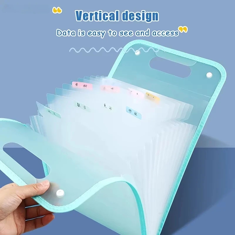 13-Pocket A4 Accordion File Or - огляд і ціна Expandable Accordion File Folder 13 Pockets