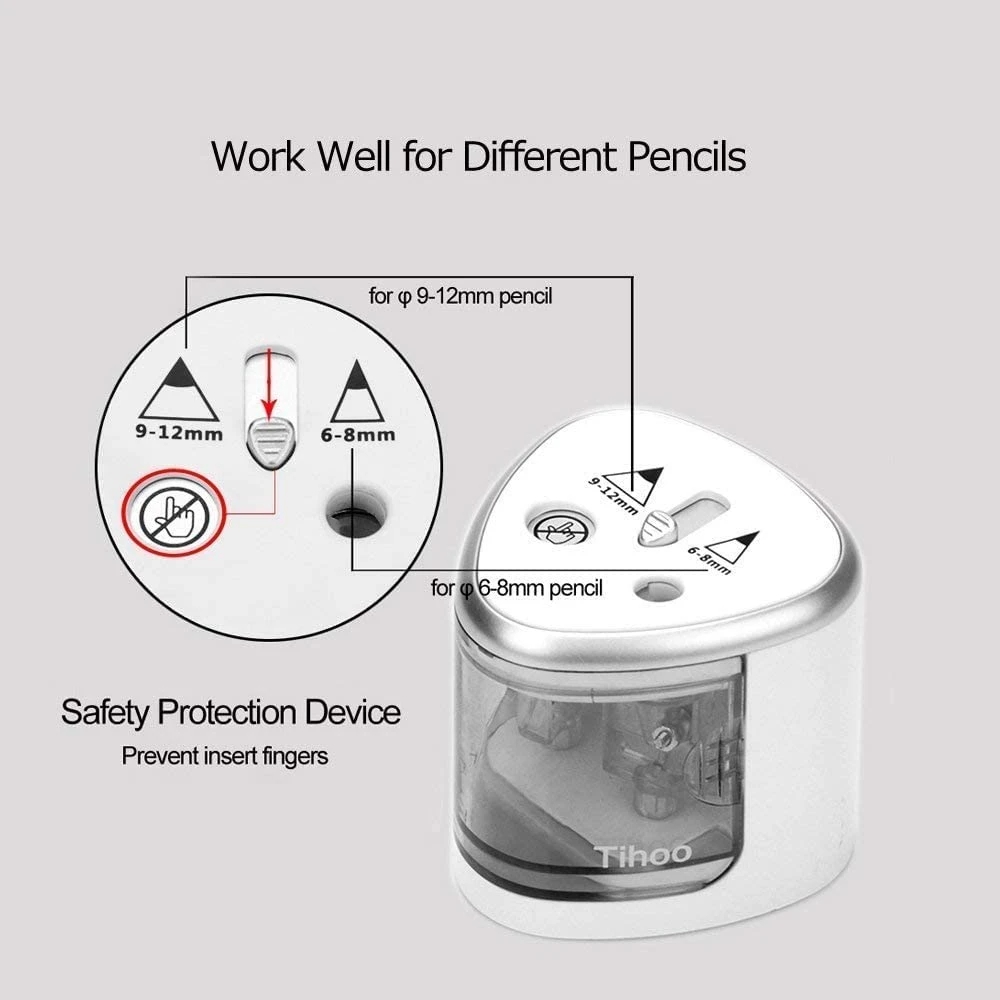 Tenwin New Two-hole Electric A - огляд і ціна Electric Pencil Sharpener Usb