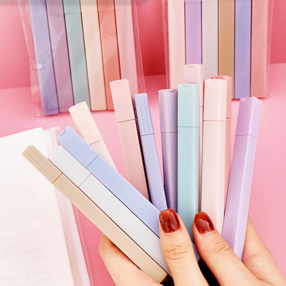 Colorful Highlighters 6pcs Pas - огляд і ціна Pastel Highlighter Set Double Ended